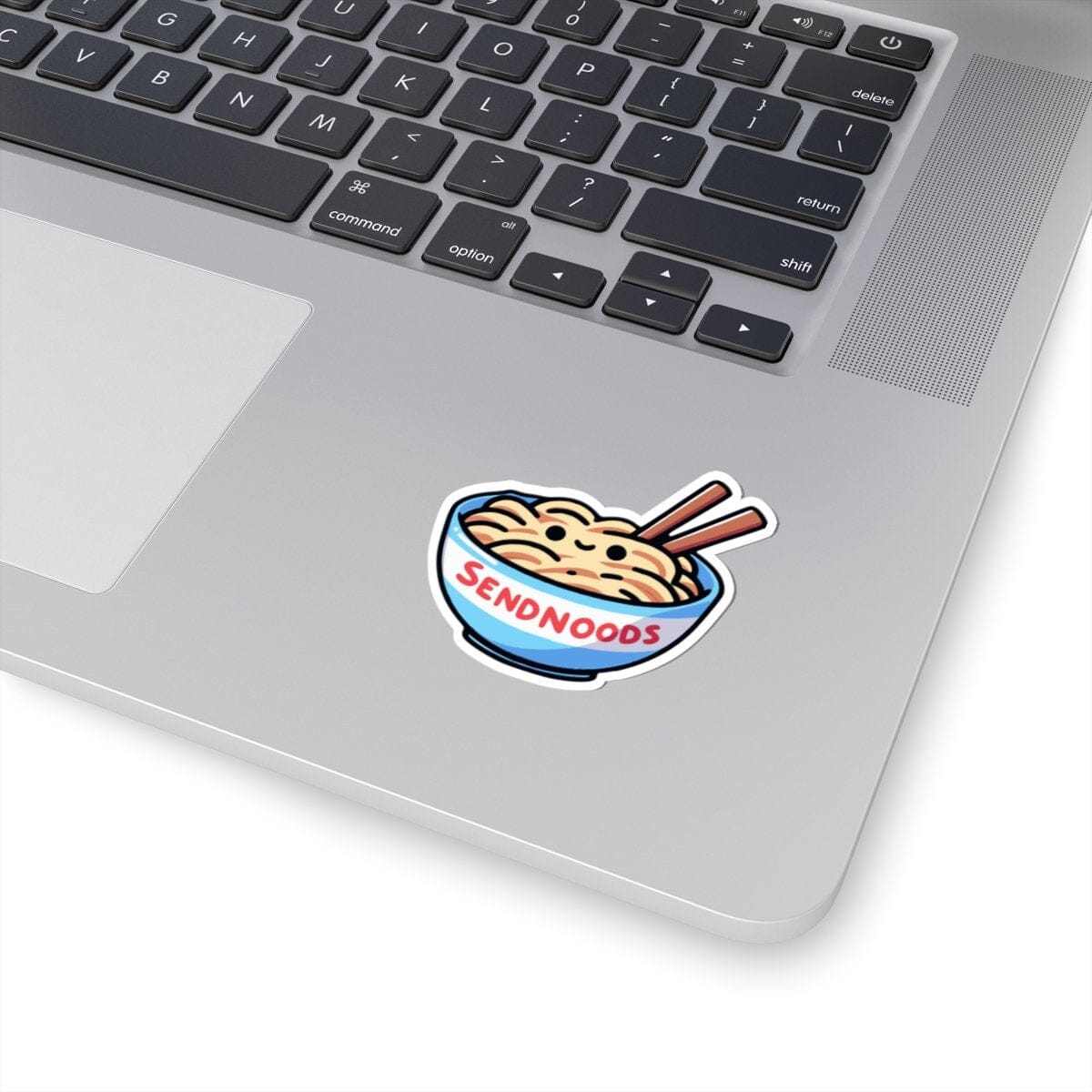 Send Noods Valentines Day Vinyl Sticker | Dishwasher Safe & Durable | Custom Sizes | Fast Shipping | Made in USA Fiesta Doodle waterproof vinyl sticker. dishwasher safe outdoor sticker.