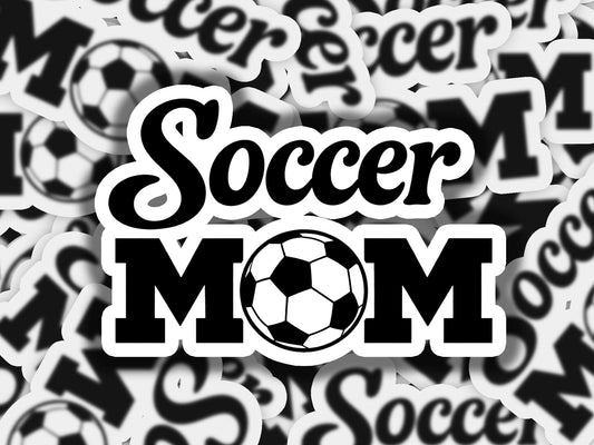 Soccer Mom Galaxy Vinyl Sticker | Dishwasher Safe & Durable | Custom Sizes | Fast Shipping | Made in USA 1 Fiesta Doodle waterproof vinyl sticker. dishwasher safe outdoor sticker.