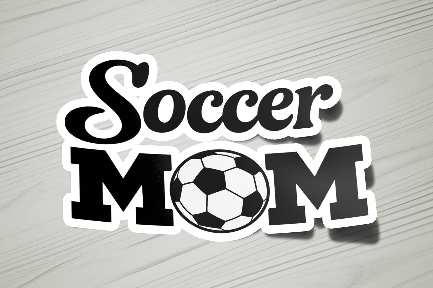 Soccer Mom Galaxy Vinyl Sticker | Dishwasher Safe & Durable | Custom Sizes | Fast Shipping | Made in USA 1 Fiesta Doodle waterproof vinyl sticker. dishwasher safe outdoor sticker.
