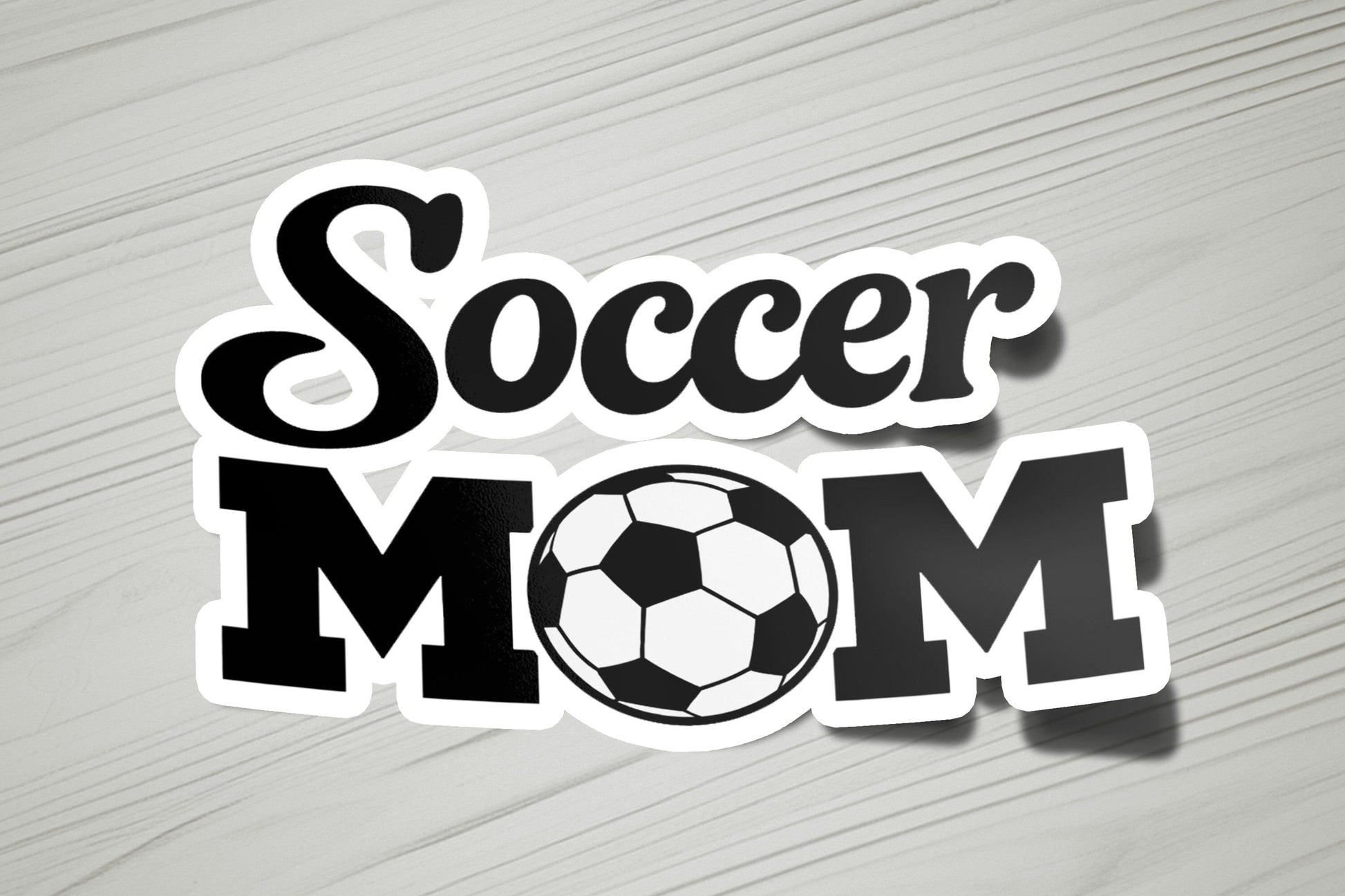Soccer Mom Galaxy Vinyl Sticker | Dishwasher Safe & Durable | Custom Sizes | Fast Shipping | Made in USA 1 Fiesta Doodle waterproof vinyl sticker. dishwasher safe outdoor sticker.