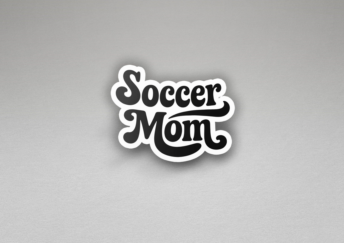 Soccer Mom Galaxy Vinyl Sticker | Dishwasher Safe & Durable | Custom Sizes | Fast Shipping | Made in USA 2 Fiesta Doodle waterproof vinyl sticker. dishwasher safe outdoor sticker.