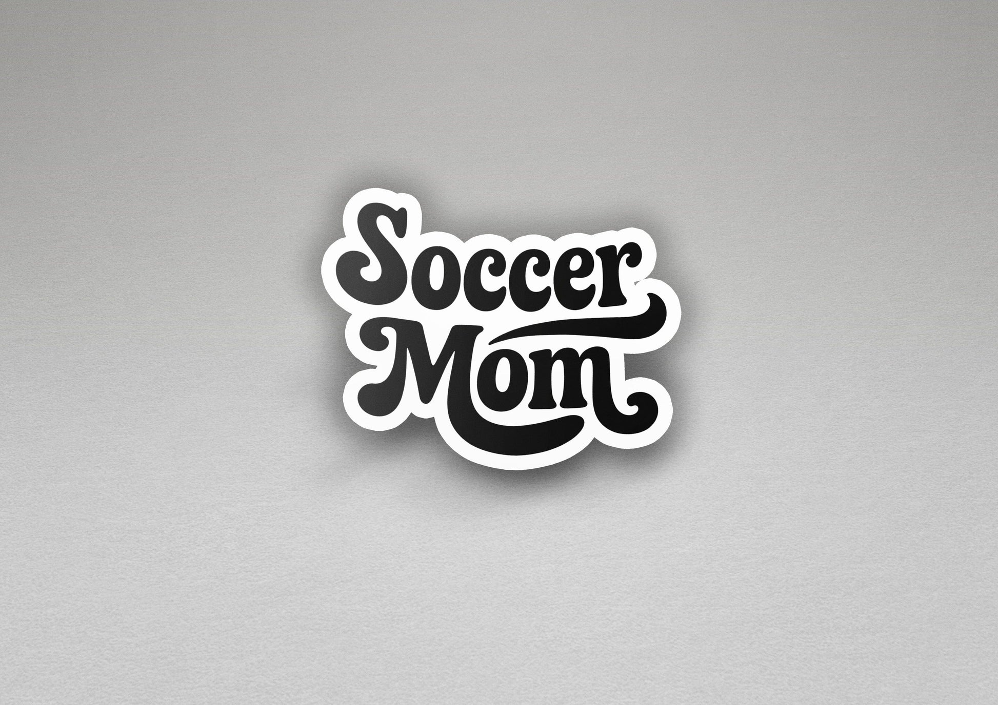Soccer Mom Galaxy Vinyl Sticker | Dishwasher Safe & Durable | Custom Sizes | Fast Shipping | Made in USA 2 Fiesta Doodle waterproof vinyl sticker. dishwasher safe outdoor sticker.