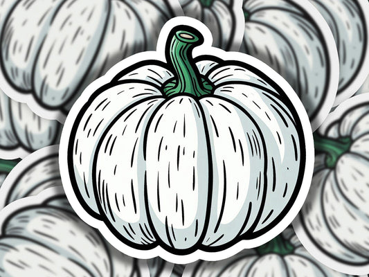 a drawing of a pumpkin surrounded by smaller pumpkins