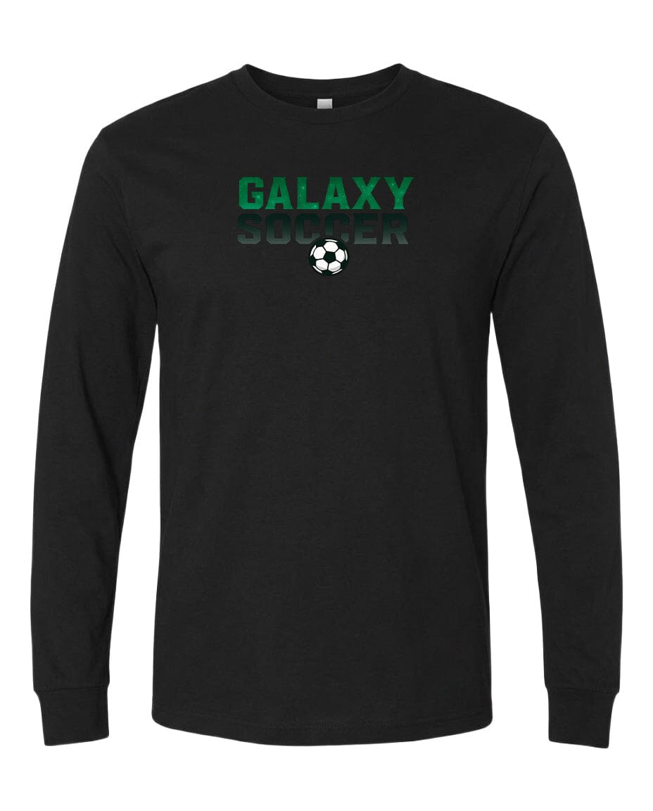 Youth Cosmic Galaxy Soccer Chest Logo T Shirt | Hoodie | Long Sleeve | Sweatshirt | Crew Neck Fiesta Doodle waterproof vinyl sticker. dishwasher safe outdoor sticker.