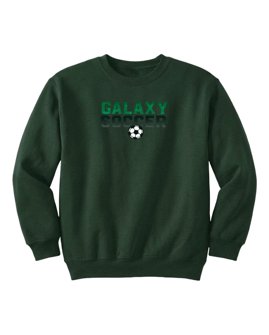 Youth Cosmic Galaxy Soccer Chest Logo T Shirt | Hoodie | Long Sleeve | Sweatshirt | Crew Neck Fiesta Doodle waterproof vinyl sticker. dishwasher safe outdoor sticker.