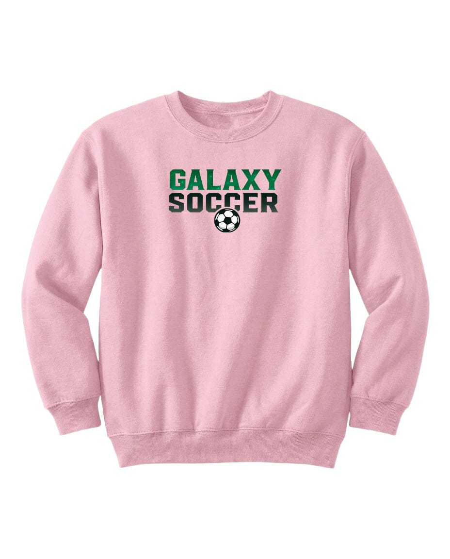 Youth Cosmic Galaxy Soccer Chest Logo T Shirt | Hoodie | Long Sleeve | Sweatshirt | Crew Neck Fiesta Doodle waterproof vinyl sticker. dishwasher safe outdoor sticker.