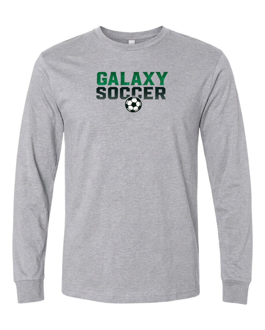 Youth Cosmic Galaxy Soccer Chest Logo T Shirt | Hoodie | Long Sleeve | Sweatshirt | Crew Neck Fiesta Doodle waterproof vinyl sticker. dishwasher safe outdoor sticker.