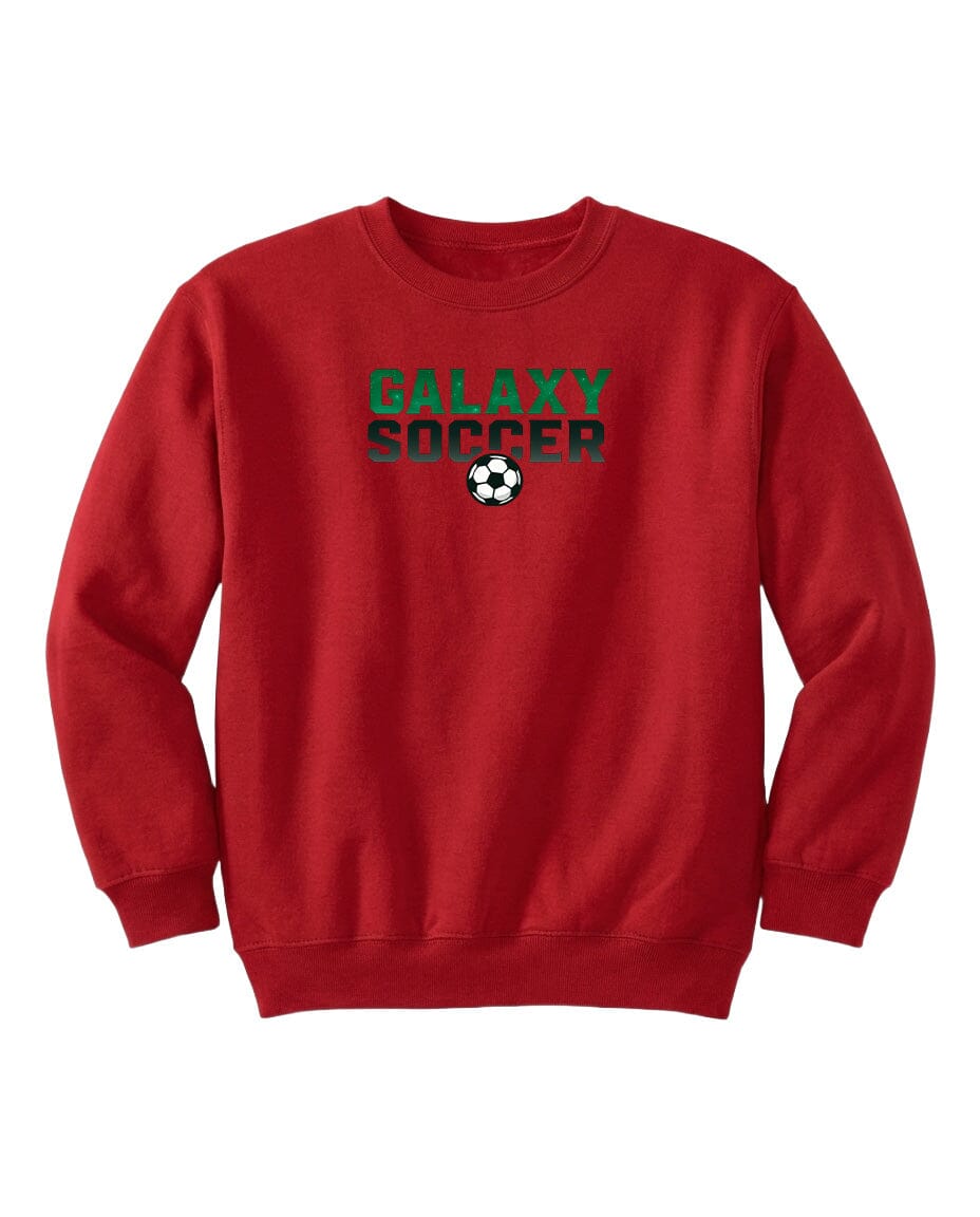 Youth Cosmic Galaxy Soccer Chest Logo T Shirt | Hoodie | Long Sleeve | Sweatshirt | Crew Neck Fiesta Doodle waterproof vinyl sticker. dishwasher safe outdoor sticker.