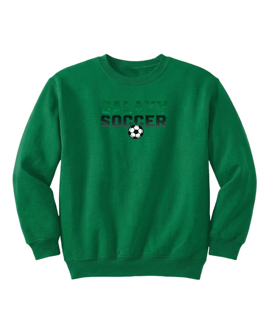 Youth Cosmic Galaxy Soccer Chest Logo T Shirt | Hoodie | Long Sleeve | Sweatshirt | Crew Neck Fiesta Doodle waterproof vinyl sticker. dishwasher safe outdoor sticker.