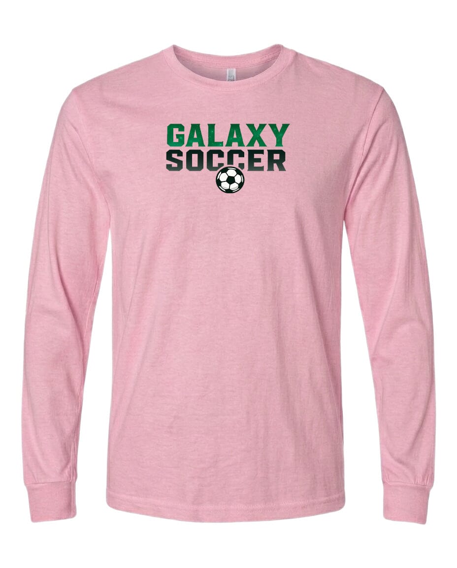Youth Cosmic Galaxy Soccer Chest Logo T Shirt | Hoodie | Long Sleeve | Sweatshirt | Crew Neck Fiesta Doodle waterproof vinyl sticker. dishwasher safe outdoor sticker.