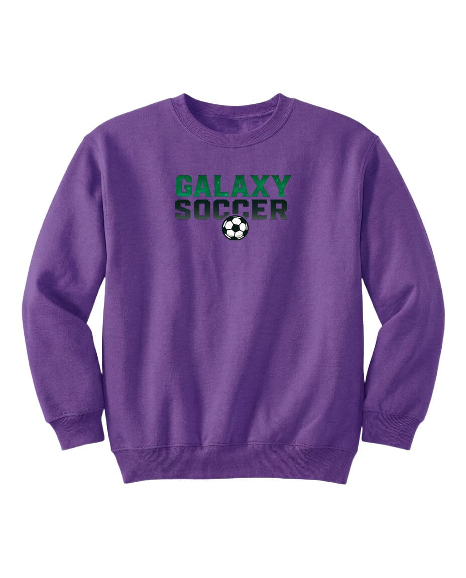 Youth Cosmic Galaxy Soccer Chest Logo T Shirt | Hoodie | Long Sleeve | Sweatshirt | Crew Neck Fiesta Doodle waterproof vinyl sticker. dishwasher safe outdoor sticker.