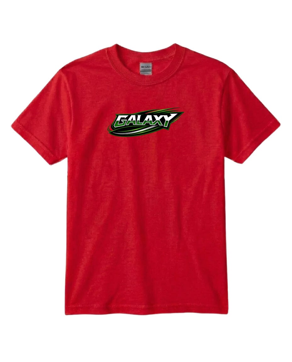 Youth Galaxy BA Chest Logo T Shirt | Hoodie | Long Sleeve | Sweatshirt | Crew Neck | Tank Top Fiesta Doodle T Shirt YXS Red waterproof vinyl sticker. dishwasher safe outdoor sticker.