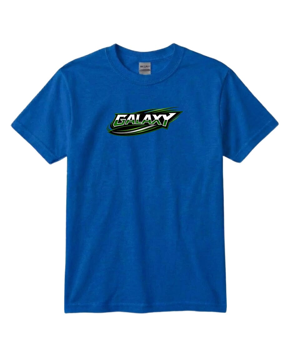 Youth Galaxy BA Chest Logo T Shirt | Hoodie | Long Sleeve | Sweatshirt | Crew Neck | Tank Top Fiesta Doodle T Shirt YXS Royal Blue waterproof vinyl sticker. dishwasher safe outdoor sticker.