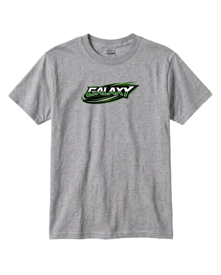 Youth Galaxy BA Chest Logo T Shirt | Hoodie | Long Sleeve | Sweatshirt | Crew Neck | Tank Top Fiesta Doodle T Shirt YXS Sport Gray waterproof vinyl sticker. dishwasher safe outdoor sticker.