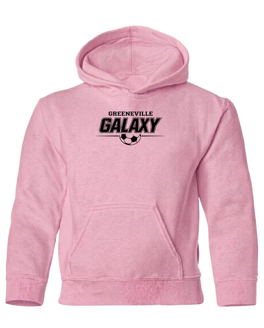 YOUTH Galaxy Basic Line Chest Logo T Shirt | Hoodie | Long Sleeve | Sweatshirt | Crew Neck | Tank Top Fiesta Doodle Heavyweight Hoodie YXS Light Pink waterproof vinyl sticker. dishwasher safe outdoor sticker.