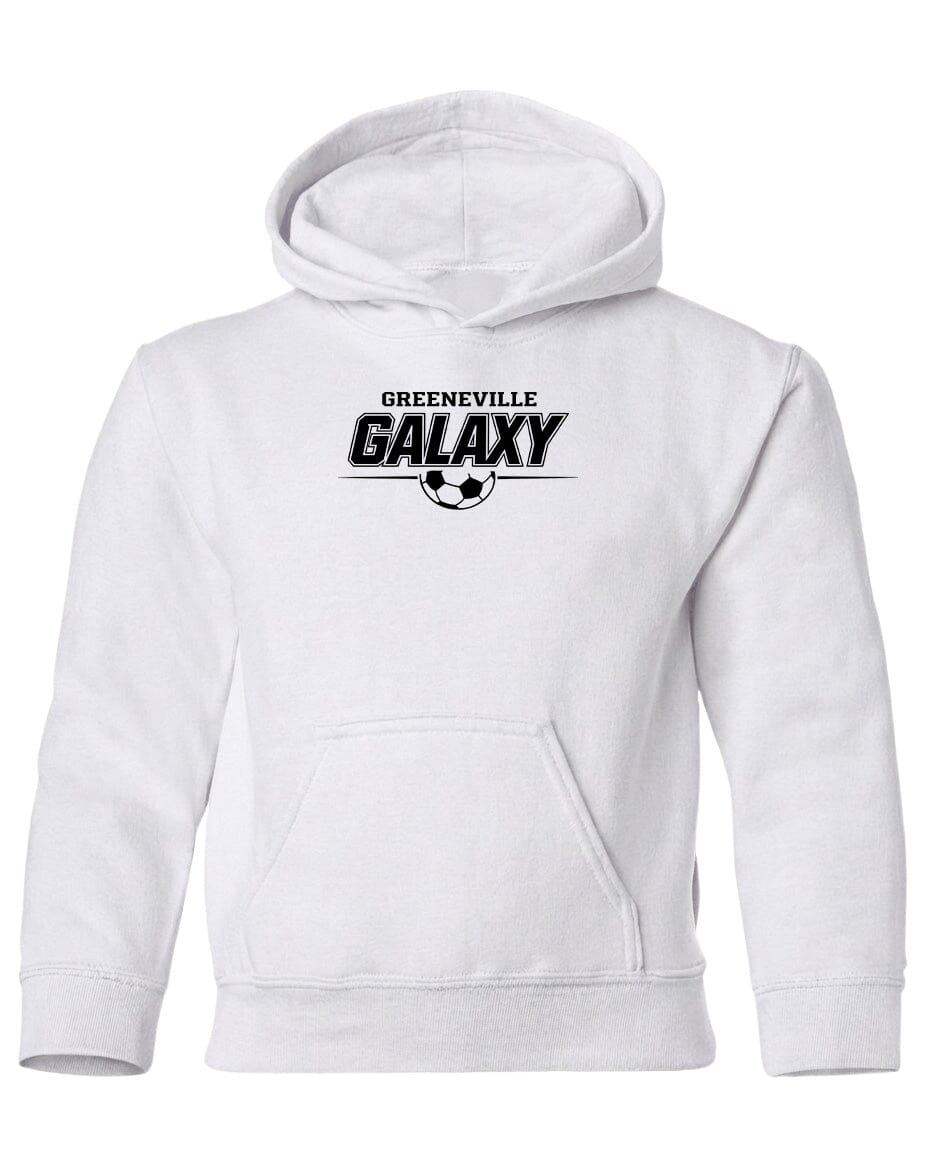 YOUTH Galaxy Basic Line Chest Logo T Shirt | Hoodie | Long Sleeve | Sweatshirt | Crew Neck | Tank Top Fiesta Doodle Heavyweight Hoodie YXS White waterproof vinyl sticker. dishwasher safe outdoor sticker.