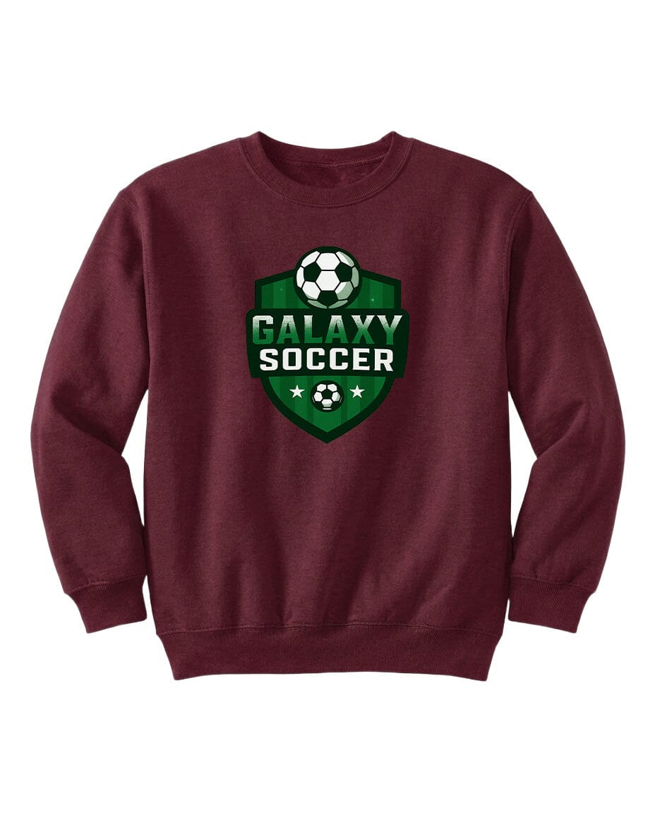 YOUTH Galaxy Crest Chest Logo T Shirt | Hoodie | Long Sleeve | Sweatshirt | Crew Neck | Tank Top 2 Fiesta Doodle waterproof vinyl sticker. dishwasher safe outdoor sticker.