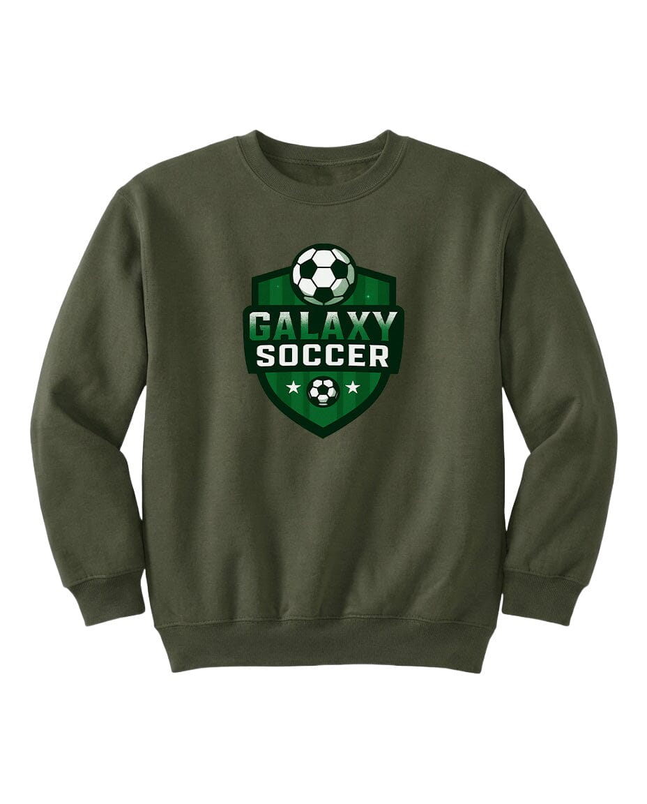 YOUTH Galaxy Crest Chest Logo T Shirt | Hoodie | Long Sleeve | Sweatshirt | Crew Neck | Tank Top 2 Fiesta Doodle waterproof vinyl sticker. dishwasher safe outdoor sticker.