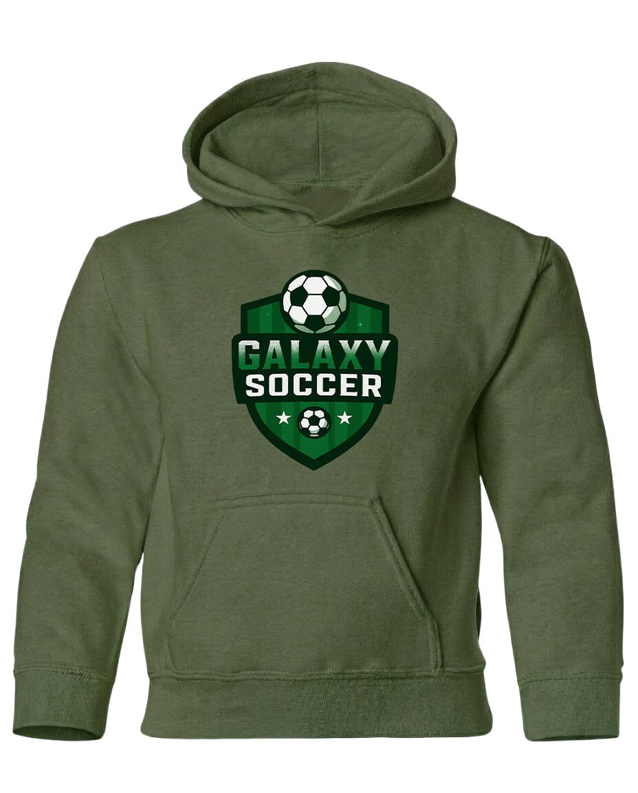 YOUTH Galaxy Crest Chest Logo T Shirt | Hoodie | Long Sleeve | Sweatshirt | Crew Neck | Tank Top 2 Fiesta Doodle Heavyweight Hoodie YXS Military Green waterproof vinyl sticker. dishwasher safe outdoor sticker.