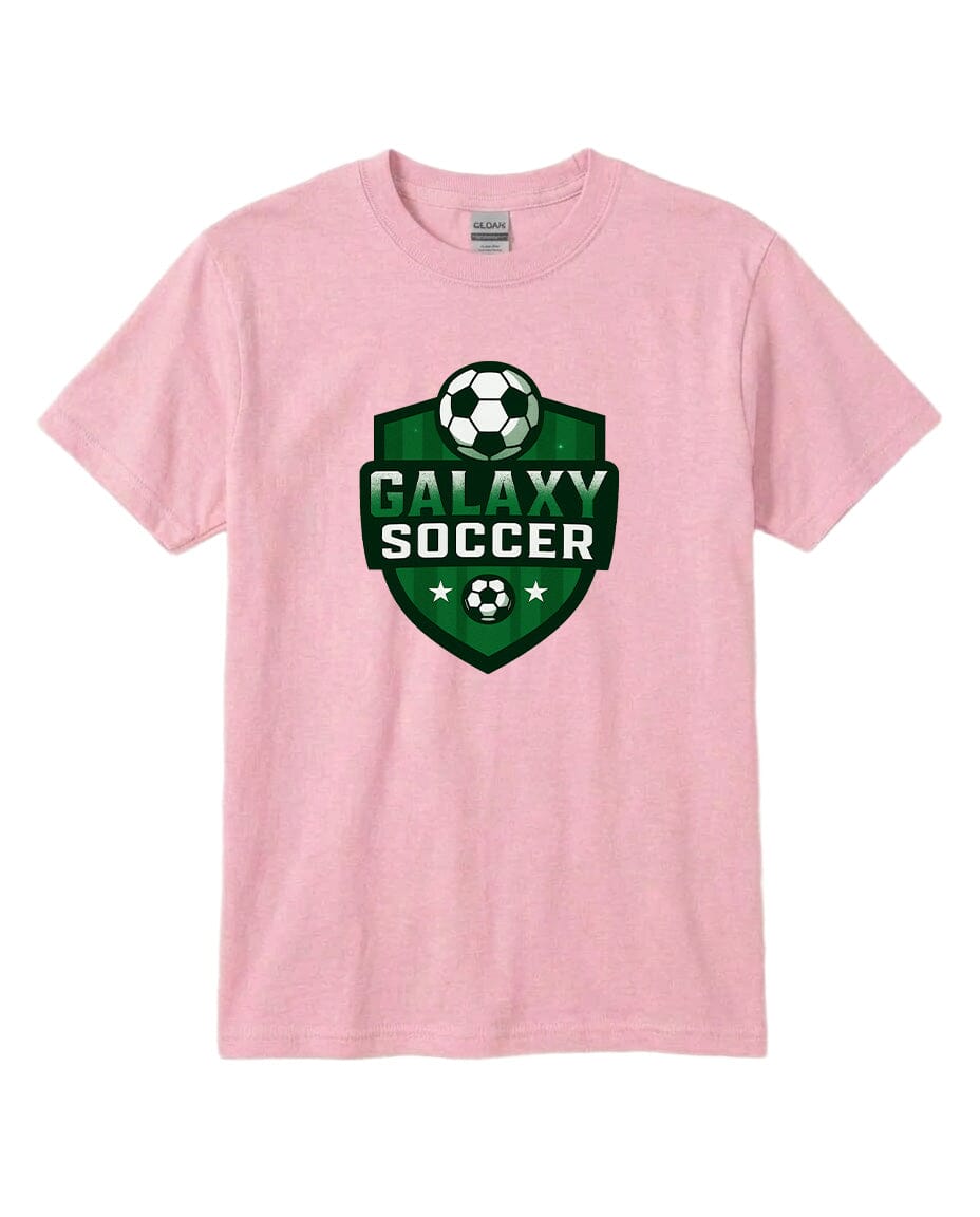 YOUTH Galaxy Crest Chest Logo T Shirt | Hoodie | Long Sleeve | Sweatshirt | Crew Neck | Tank Top 2 Fiesta Doodle T Shirt YXS Light Pink waterproof vinyl sticker. dishwasher safe outdoor sticker.