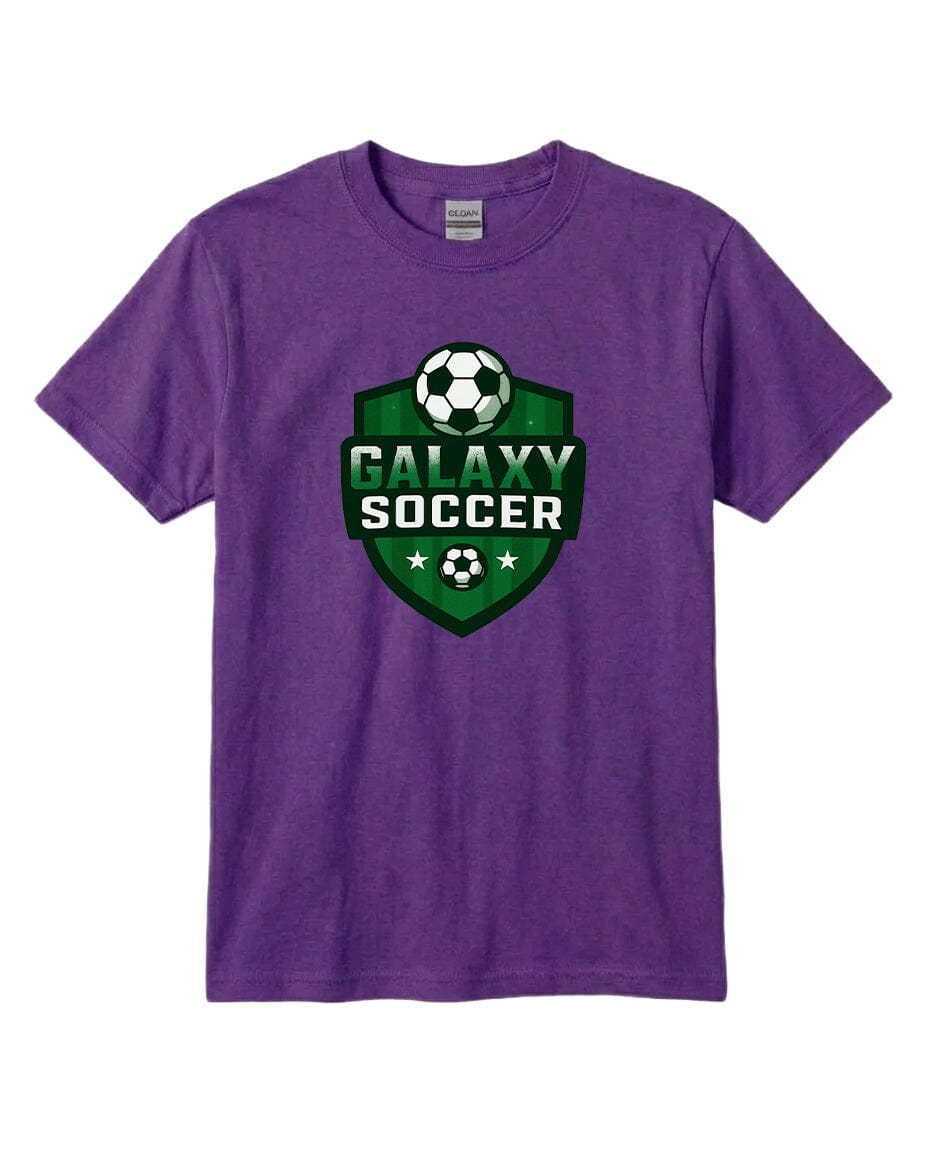 YOUTH Galaxy Crest Chest Logo T Shirt | Hoodie | Long Sleeve | Sweatshirt | Crew Neck | Tank Top 2 Fiesta Doodle T Shirt YXS Purple waterproof vinyl sticker. dishwasher safe outdoor sticker.