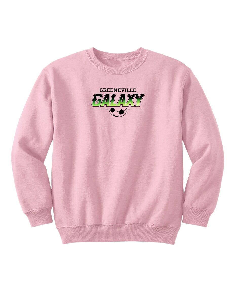 YOUTH Galaxy Green Fade Chest Logo T Shirt | Hoodie | Long Sleeve | Sweatshirt | Crew Neck | Tank Top Fiesta Doodle waterproof vinyl sticker. dishwasher safe outdoor sticker.