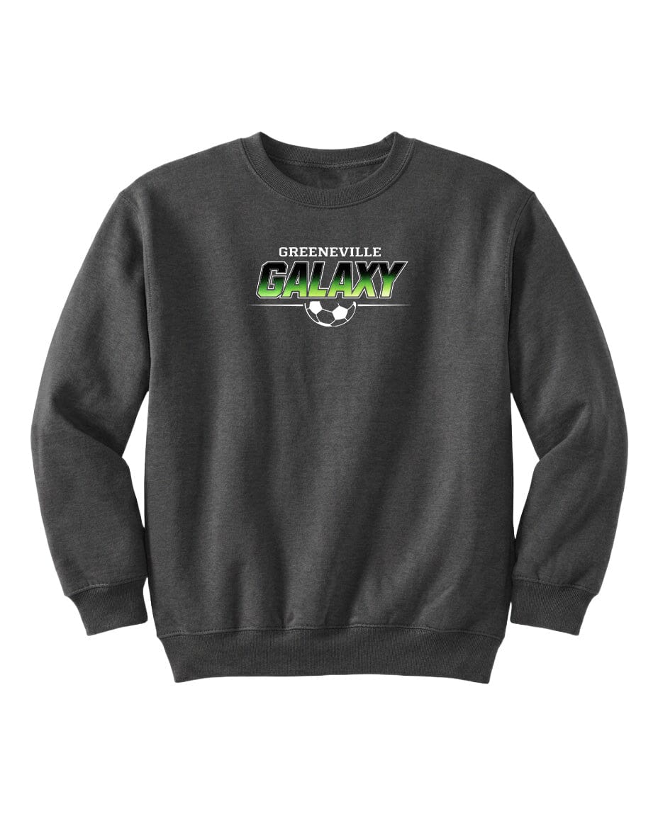 YOUTH Galaxy Green Fade Chest Logo T Shirt | Hoodie | Long Sleeve | Sweatshirt | Crew Neck | Tank Top Fiesta Doodle waterproof vinyl sticker. dishwasher safe outdoor sticker.