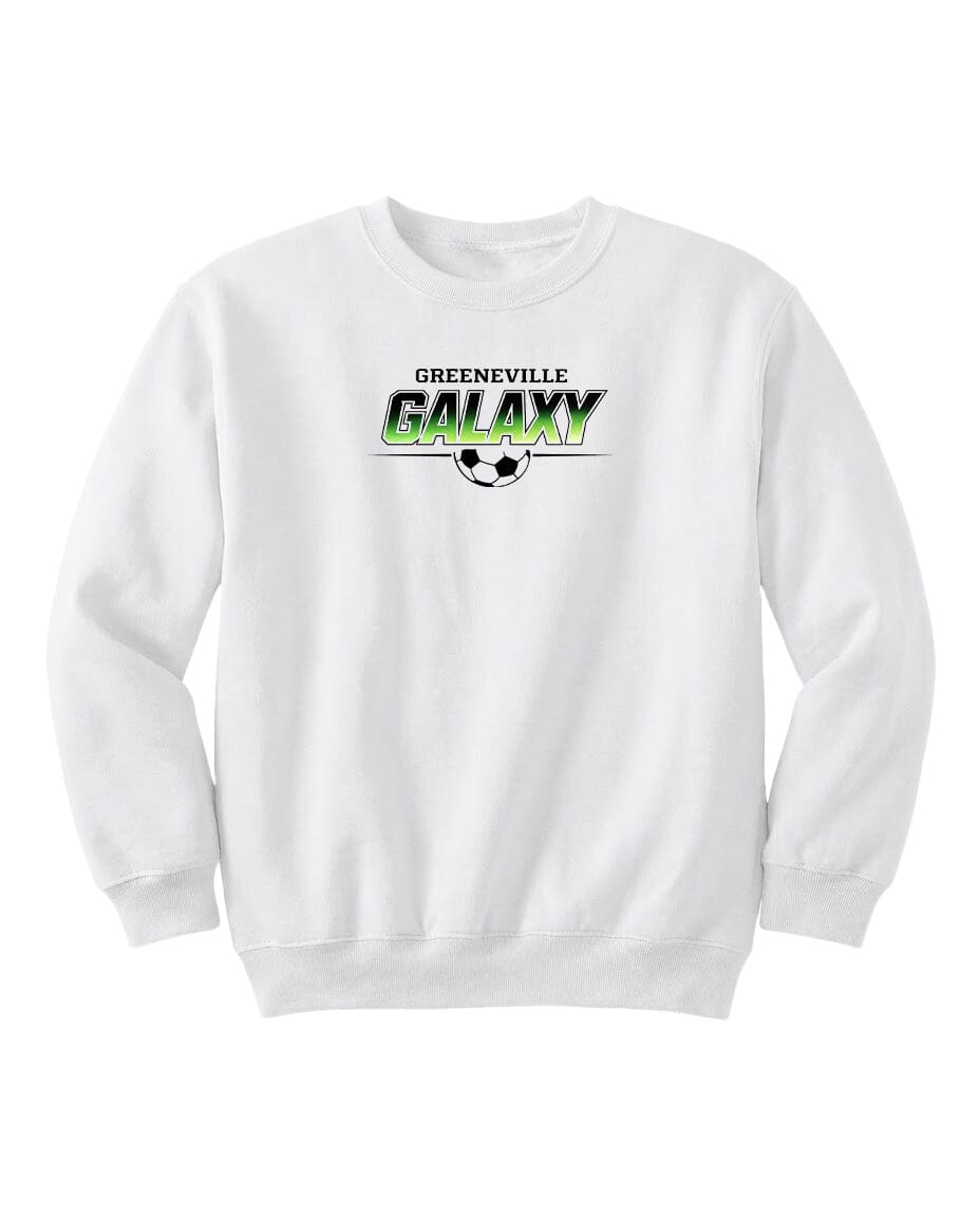 YOUTH Galaxy Green Fade Chest Logo T Shirt | Hoodie | Long Sleeve | Sweatshirt | Crew Neck | Tank Top Fiesta Doodle waterproof vinyl sticker. dishwasher safe outdoor sticker.