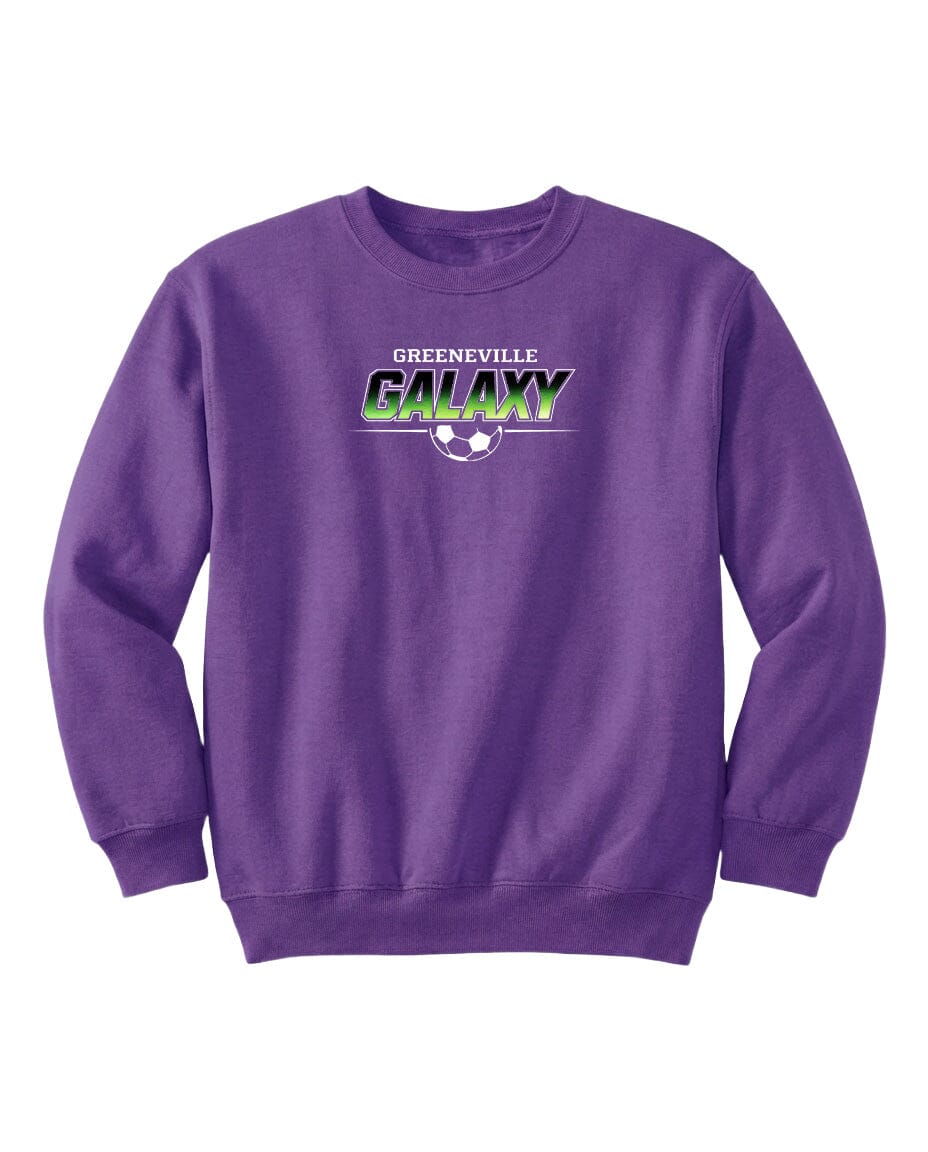 YOUTH Galaxy Green Fade Chest Logo T Shirt | Hoodie | Long Sleeve | Sweatshirt | Crew Neck | Tank Top Fiesta Doodle waterproof vinyl sticker. dishwasher safe outdoor sticker.