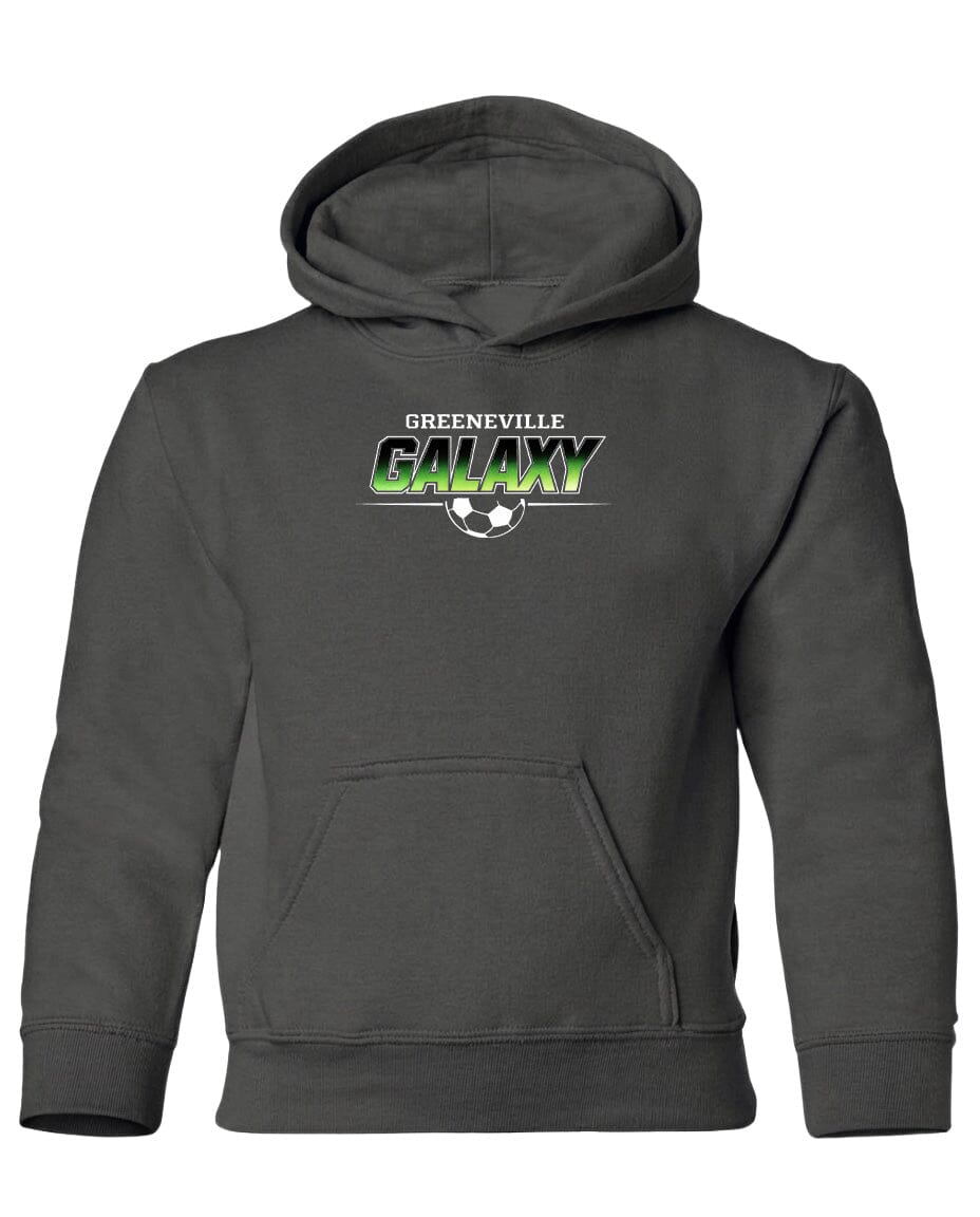 YOUTH Galaxy Green Fade Chest Logo T Shirt | Hoodie | Long Sleeve | Sweatshirt | Crew Neck | Tank Top Fiesta Doodle Heavyweight Hoodie YXS Charcoal waterproof vinyl sticker. dishwasher safe outdoor sticker.