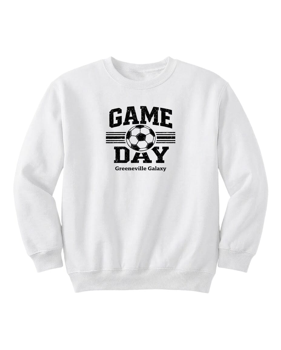 YOUTH Game Day Greeneville Galaxy Chest Logo T Shirt | Hoodie | Long Sleeve | Sweatshirt | Crew Neck | Tank Top Fiesta Doodle waterproof vinyl sticker. dishwasher safe outdoor sticker.