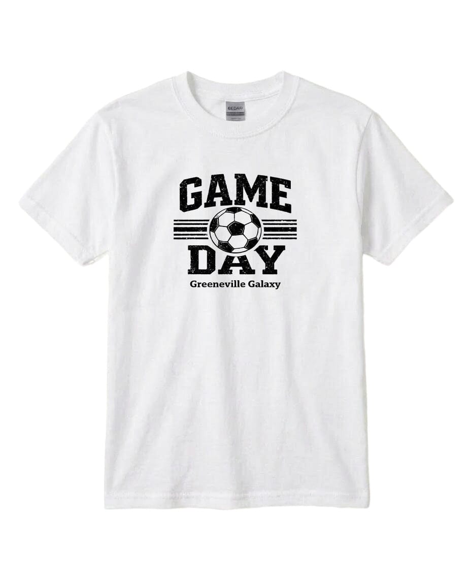 YOUTH Game Day Greeneville Galaxy Chest Logo T Shirt | Hoodie | Long Sleeve | Sweatshirt | Crew Neck | Tank Top Fiesta Doodle waterproof vinyl sticker. dishwasher safe outdoor sticker.