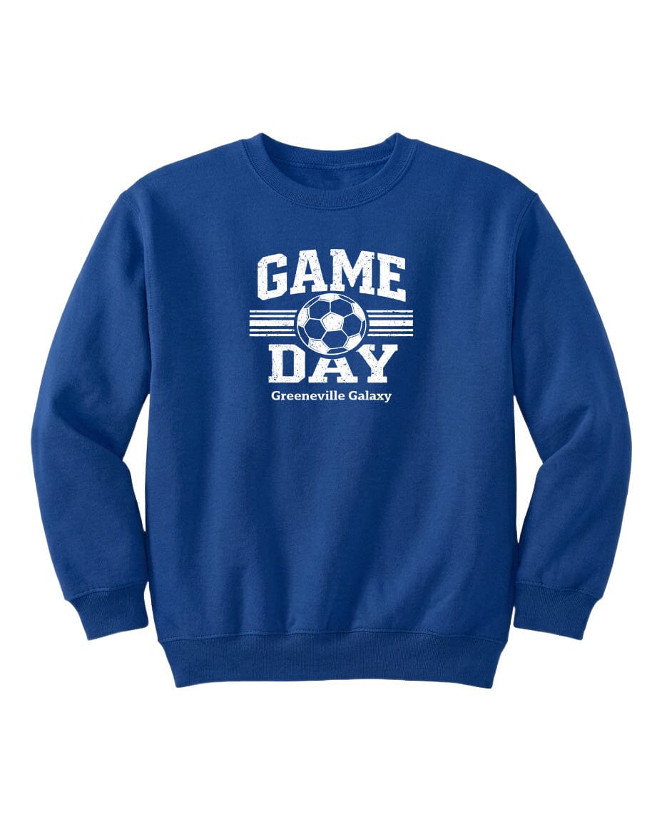 YOUTH Game Day Greeneville Galaxy Chest Logo T Shirt | Hoodie | Long Sleeve | Sweatshirt | Crew Neck | Tank Top Fiesta Doodle waterproof vinyl sticker. dishwasher safe outdoor sticker.