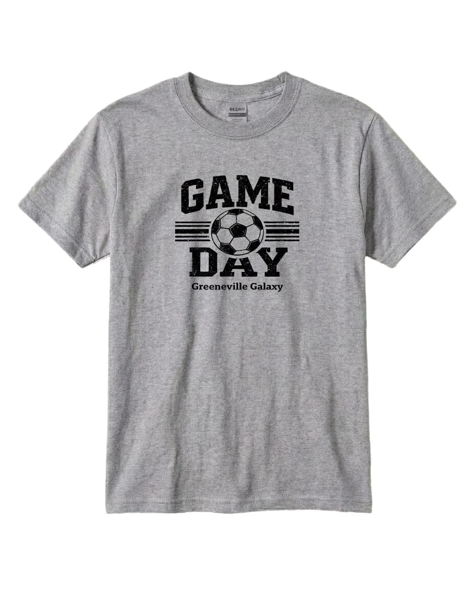 YOUTH Game Day Greeneville Galaxy Chest Logo T Shirt | Hoodie | Long Sleeve | Sweatshirt | Crew Neck | Tank Top Fiesta Doodle waterproof vinyl sticker. dishwasher safe outdoor sticker.