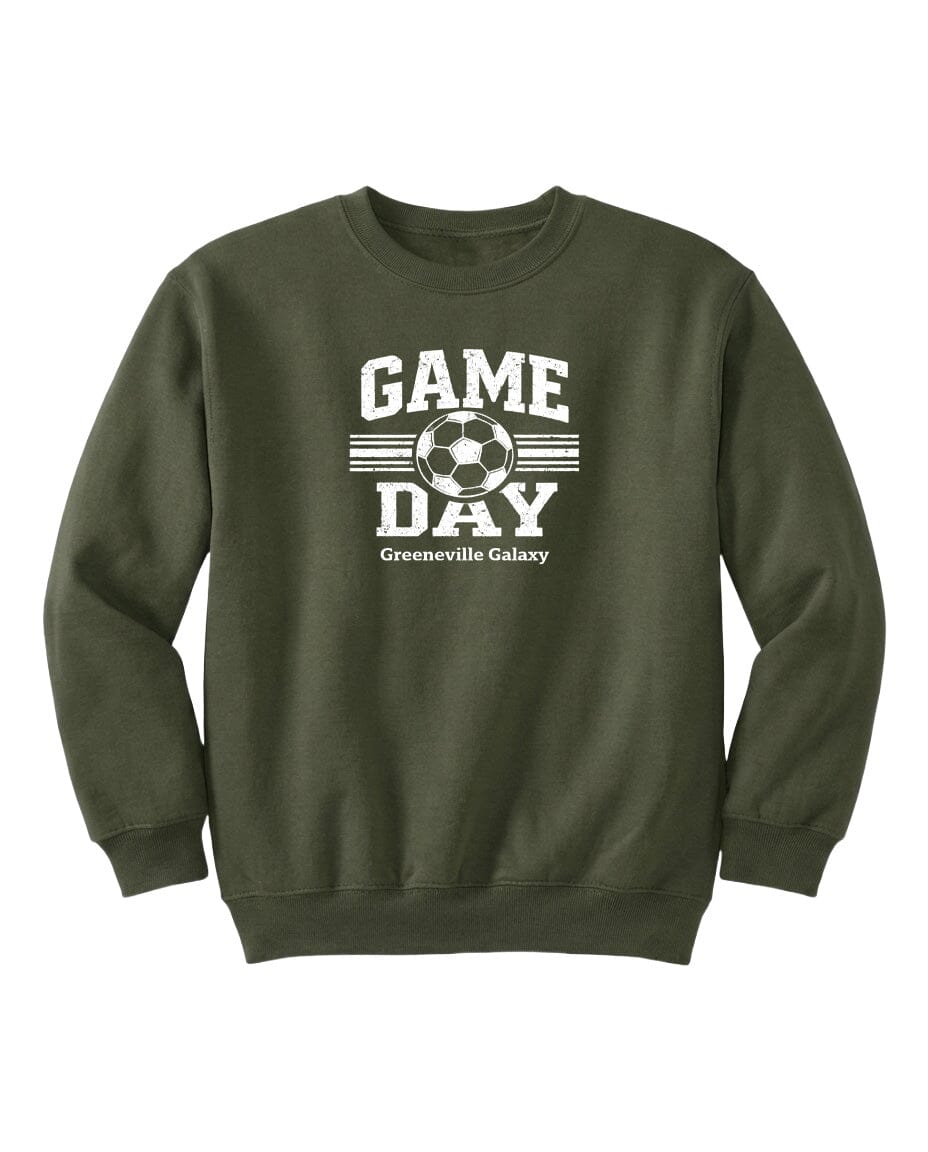 YOUTH Game Day Greeneville Galaxy Chest Logo T Shirt | Hoodie | Long Sleeve | Sweatshirt | Crew Neck | Tank Top Fiesta Doodle waterproof vinyl sticker. dishwasher safe outdoor sticker.