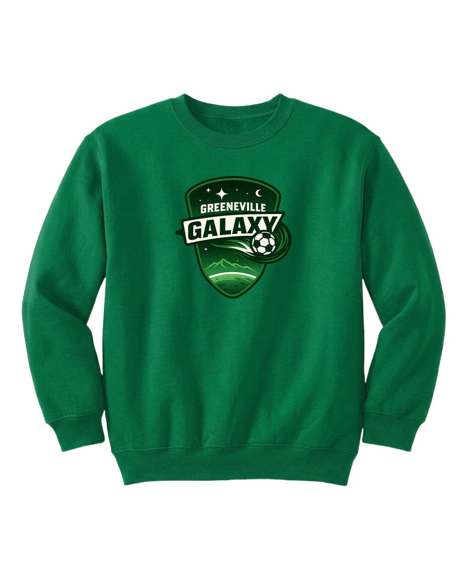 YOUTH Green Galaxy Chest Logo T Shirt | Hoodie | Long Sleeve | Sweatshirt | Crew Neck | Tank Top Fiesta Doodle waterproof vinyl sticker. dishwasher safe outdoor sticker.