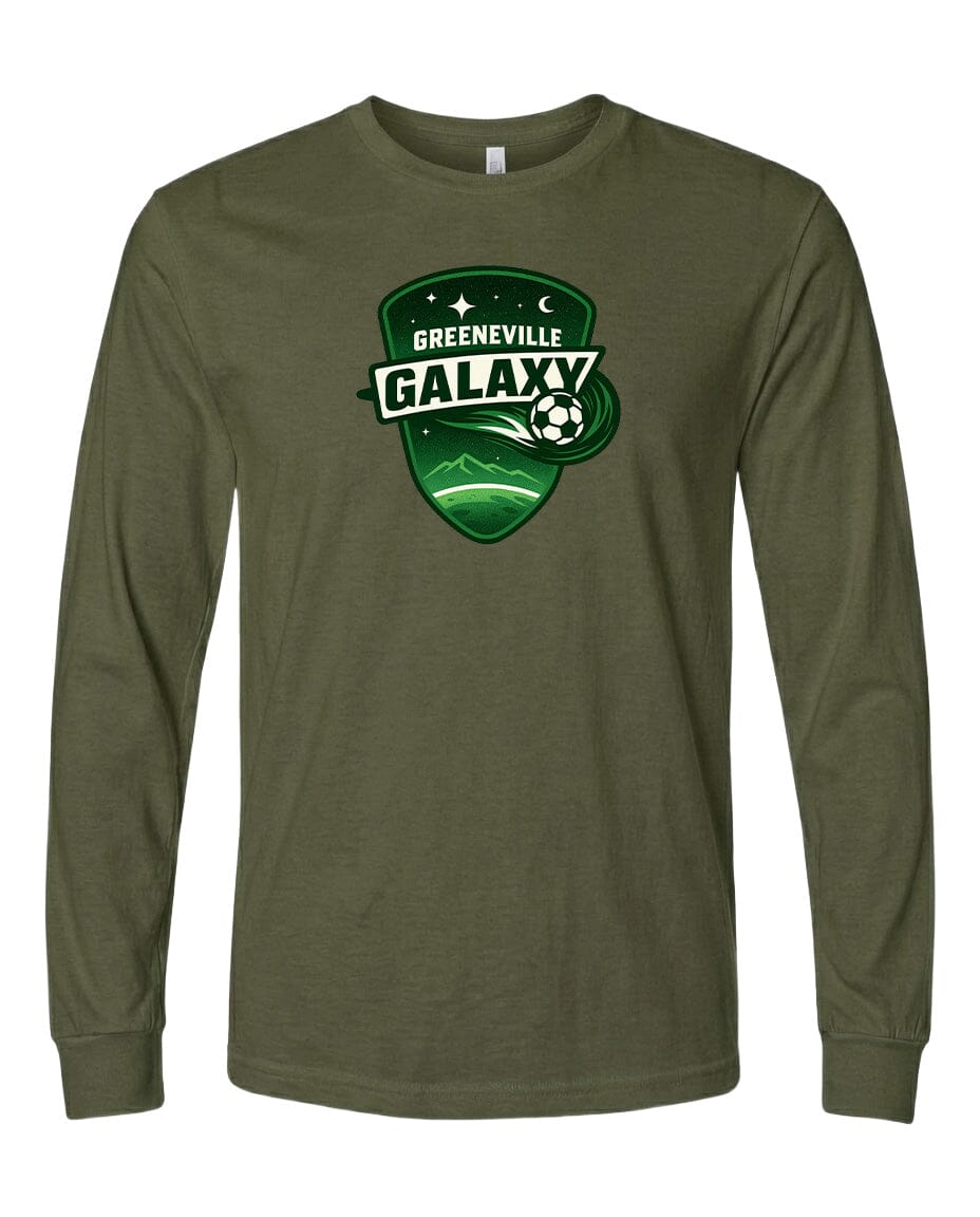 YOUTH Green Galaxy Chest Logo T Shirt | Hoodie | Long Sleeve | Sweatshirt | Crew Neck | Tank Top Fiesta Doodle waterproof vinyl sticker. dishwasher safe outdoor sticker.