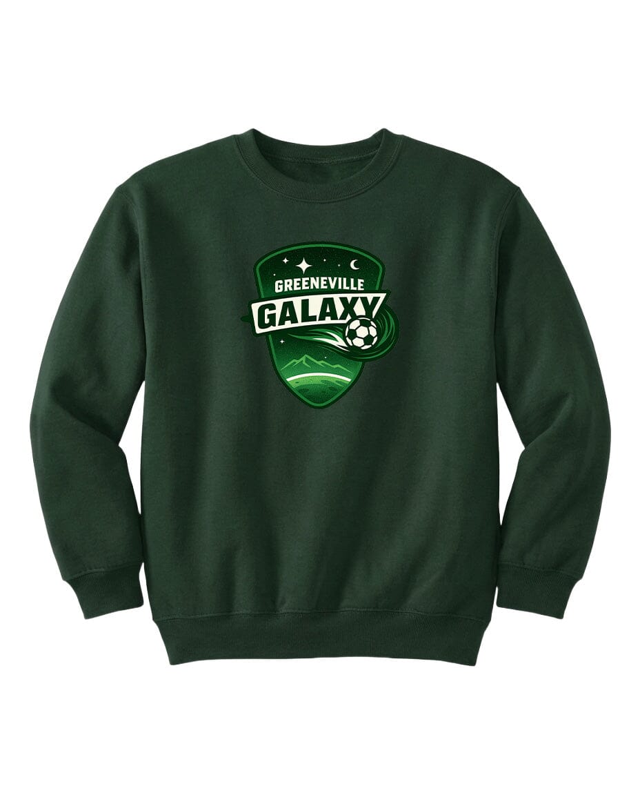 YOUTH Green Galaxy Chest Logo T Shirt | Hoodie | Long Sleeve | Sweatshirt | Crew Neck | Tank Top Fiesta Doodle waterproof vinyl sticker. dishwasher safe outdoor sticker.