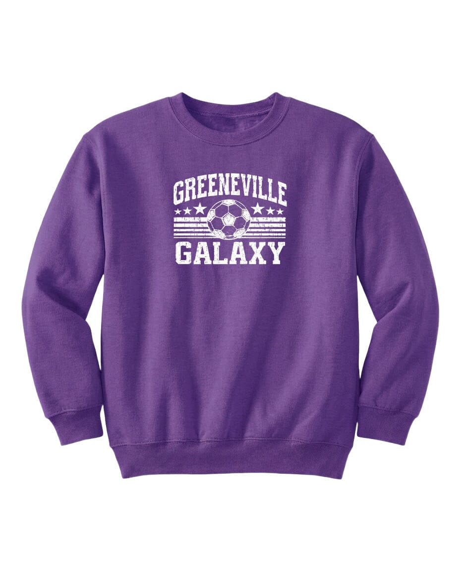 YOUTH Greeneville Galaxy Ball Chest Logo T Shirt | Hoodie | Long Sleeve | Sweatshirt | Crew Neck | Tank Top Fiesta Doodle waterproof vinyl sticker. dishwasher safe outdoor sticker.