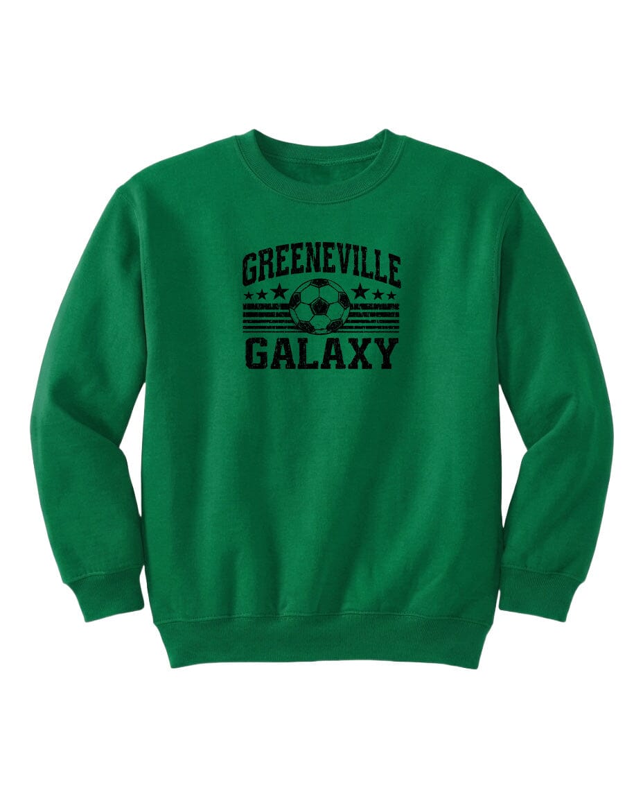 YOUTH Greeneville Galaxy Ball Chest Logo T Shirt | Hoodie | Long Sleeve | Sweatshirt | Crew Neck | Tank Top Fiesta Doodle waterproof vinyl sticker. dishwasher safe outdoor sticker.