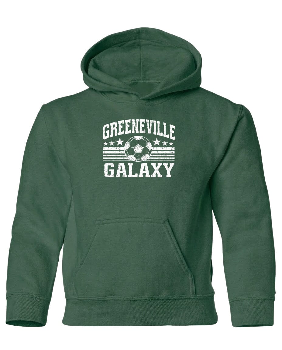 YOUTH Greeneville Galaxy Ball Chest Logo T Shirt | Hoodie | Long Sleeve | Sweatshirt | Crew Neck | Tank Top Fiesta Doodle waterproof vinyl sticker. dishwasher safe outdoor sticker.