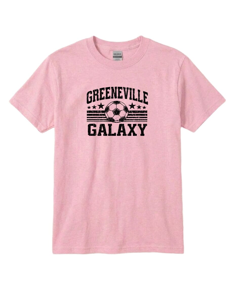 YOUTH Greeneville Galaxy Ball Chest Logo T Shirt | Hoodie | Long Sleeve | Sweatshirt | Crew Neck | Tank Top Fiesta Doodle waterproof vinyl sticker. dishwasher safe outdoor sticker.