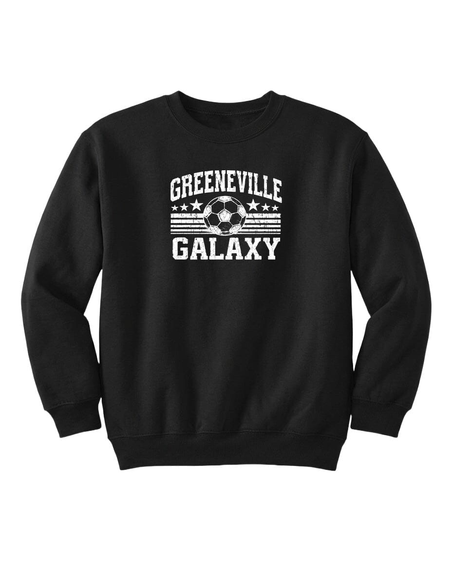 YOUTH Greeneville Galaxy Ball Chest Logo T Shirt | Hoodie | Long Sleeve | Sweatshirt | Crew Neck | Tank Top Fiesta Doodle waterproof vinyl sticker. dishwasher safe outdoor sticker.