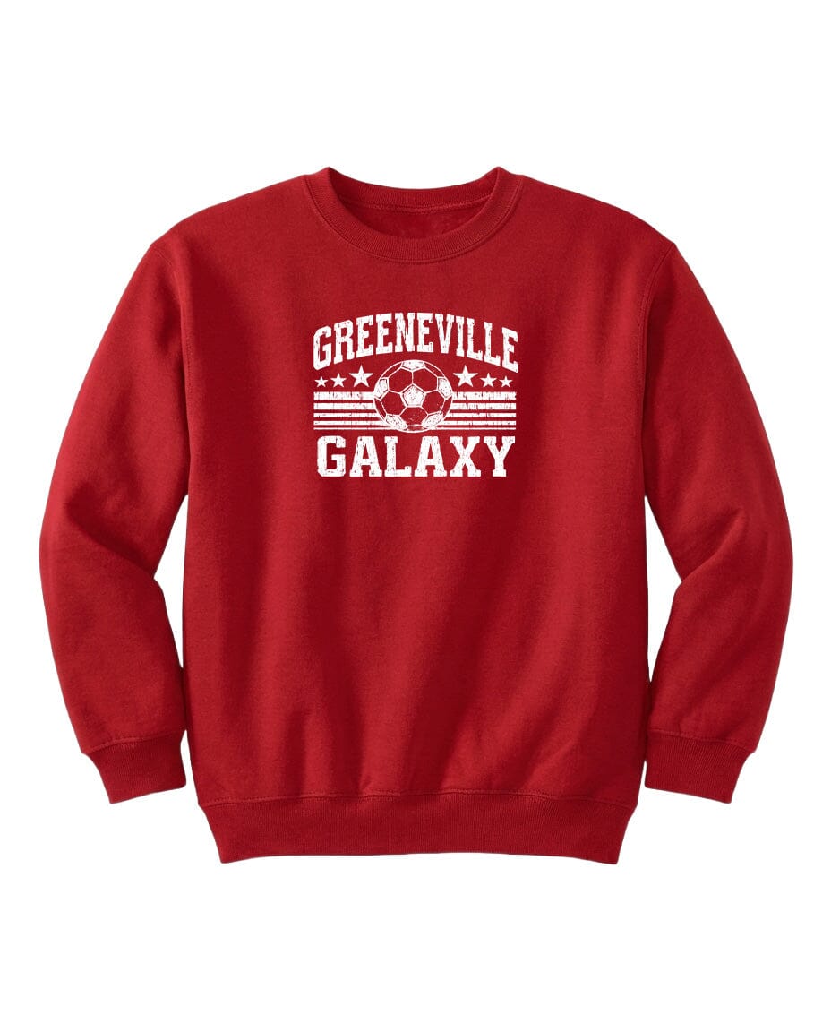 YOUTH Greeneville Galaxy Ball Chest Logo T Shirt | Hoodie | Long Sleeve | Sweatshirt | Crew Neck | Tank Top Fiesta Doodle waterproof vinyl sticker. dishwasher safe outdoor sticker.