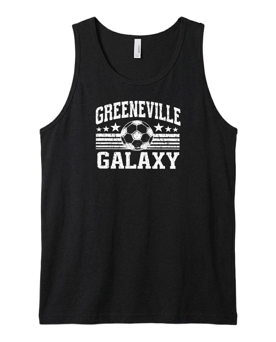 YOUTH Greeneville Galaxy Ball Chest Logo T Shirt | Hoodie | Long Sleeve | Sweatshirt | Crew Neck | Tank Top Fiesta Doodle waterproof vinyl sticker. dishwasher safe outdoor sticker.