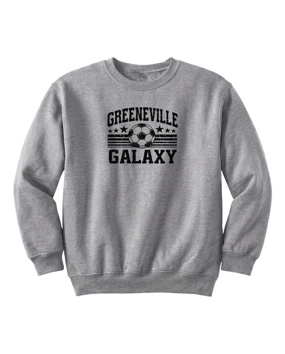 YOUTH Greeneville Galaxy Ball Chest Logo T Shirt | Hoodie | Long Sleeve | Sweatshirt | Crew Neck | Tank Top Fiesta Doodle waterproof vinyl sticker. dishwasher safe outdoor sticker.
