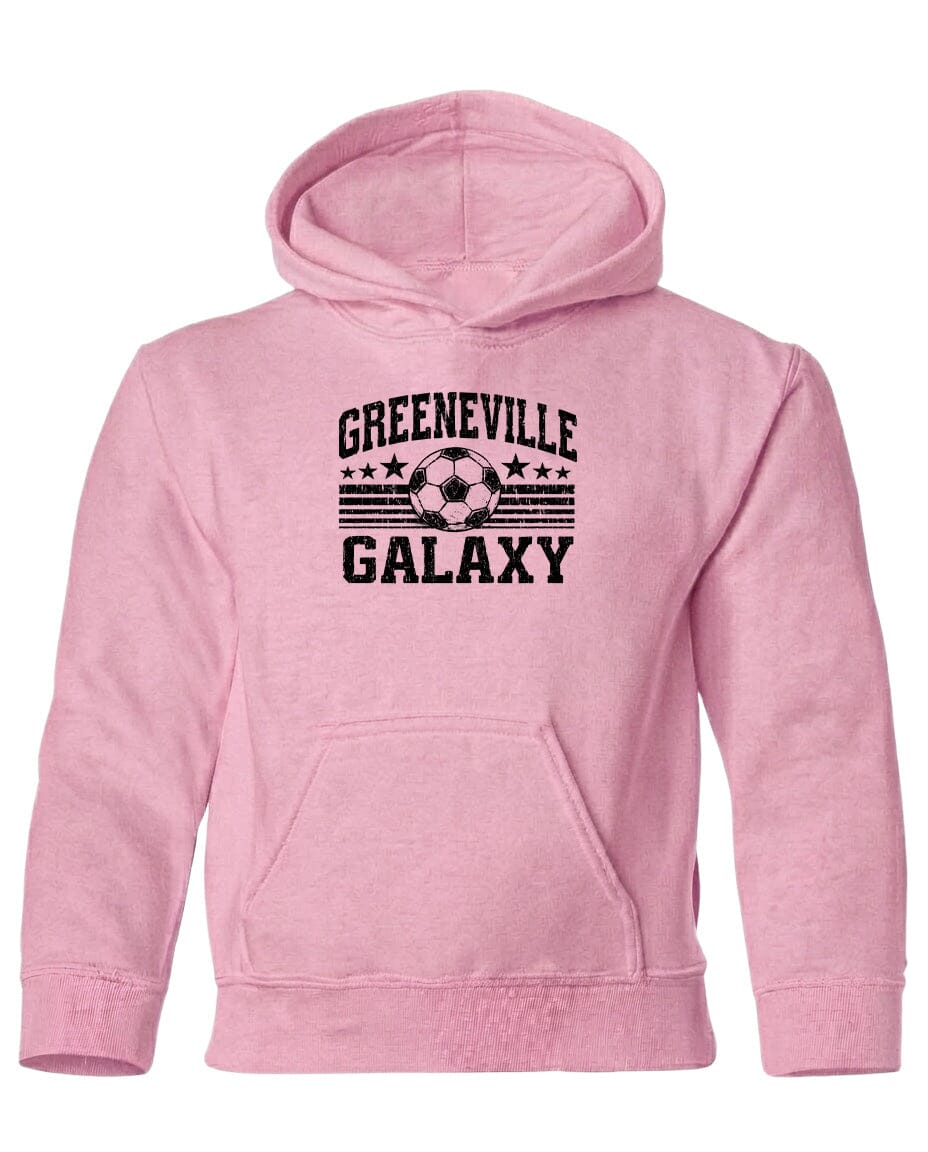 YOUTH Greeneville Galaxy Ball Chest Logo T Shirt | Hoodie | Long Sleeve | Sweatshirt | Crew Neck | Tank Top Fiesta Doodle waterproof vinyl sticker. dishwasher safe outdoor sticker.