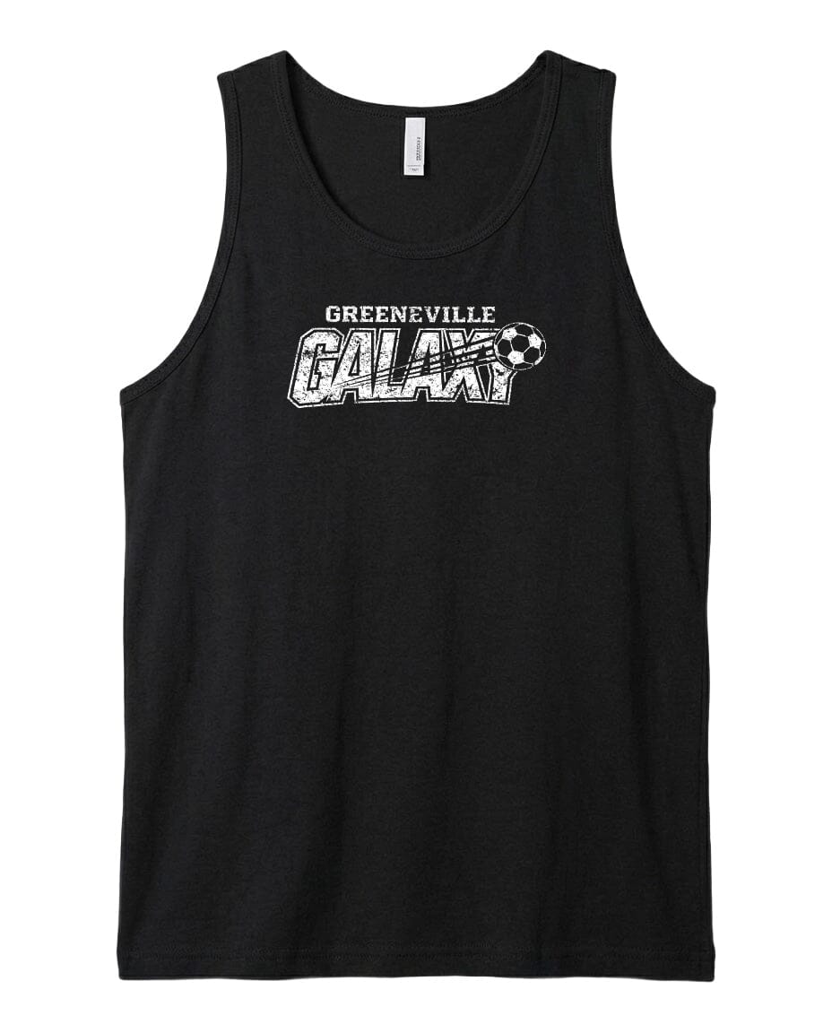 YOUTH Greeneville Galaxy Distressed Chest Logo T Shirt | Hoodie | Long Sleeve | Sweatshirt | Crew Neck | Tank Top Fiesta Doodle waterproof vinyl sticker. dishwasher safe outdoor sticker.