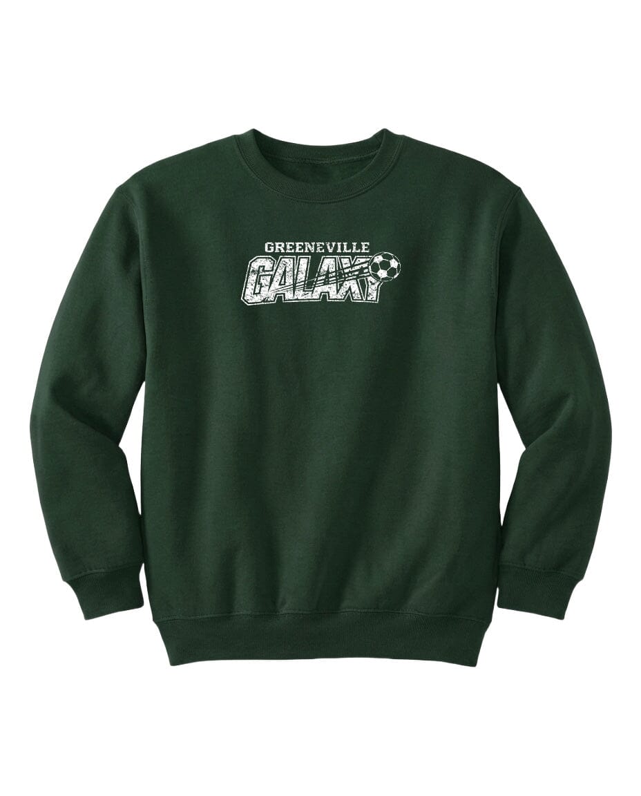 YOUTH Greeneville Galaxy Distressed Chest Logo T Shirt | Hoodie | Long Sleeve | Sweatshirt | Crew Neck | Tank Top Fiesta Doodle waterproof vinyl sticker. dishwasher safe outdoor sticker.
