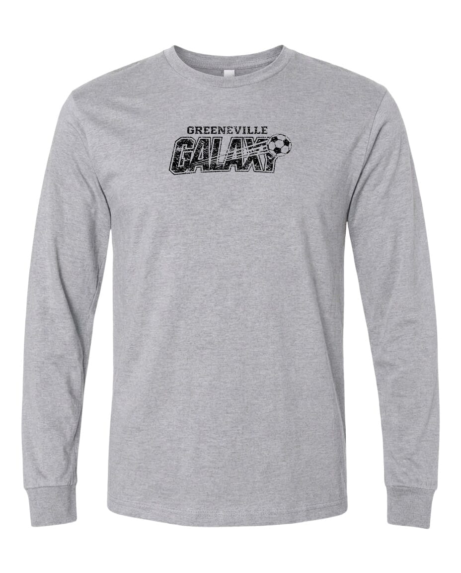 YOUTH Greeneville Galaxy Distressed Chest Logo T Shirt | Hoodie | Long Sleeve | Sweatshirt | Crew Neck | Tank Top Fiesta Doodle waterproof vinyl sticker. dishwasher safe outdoor sticker.